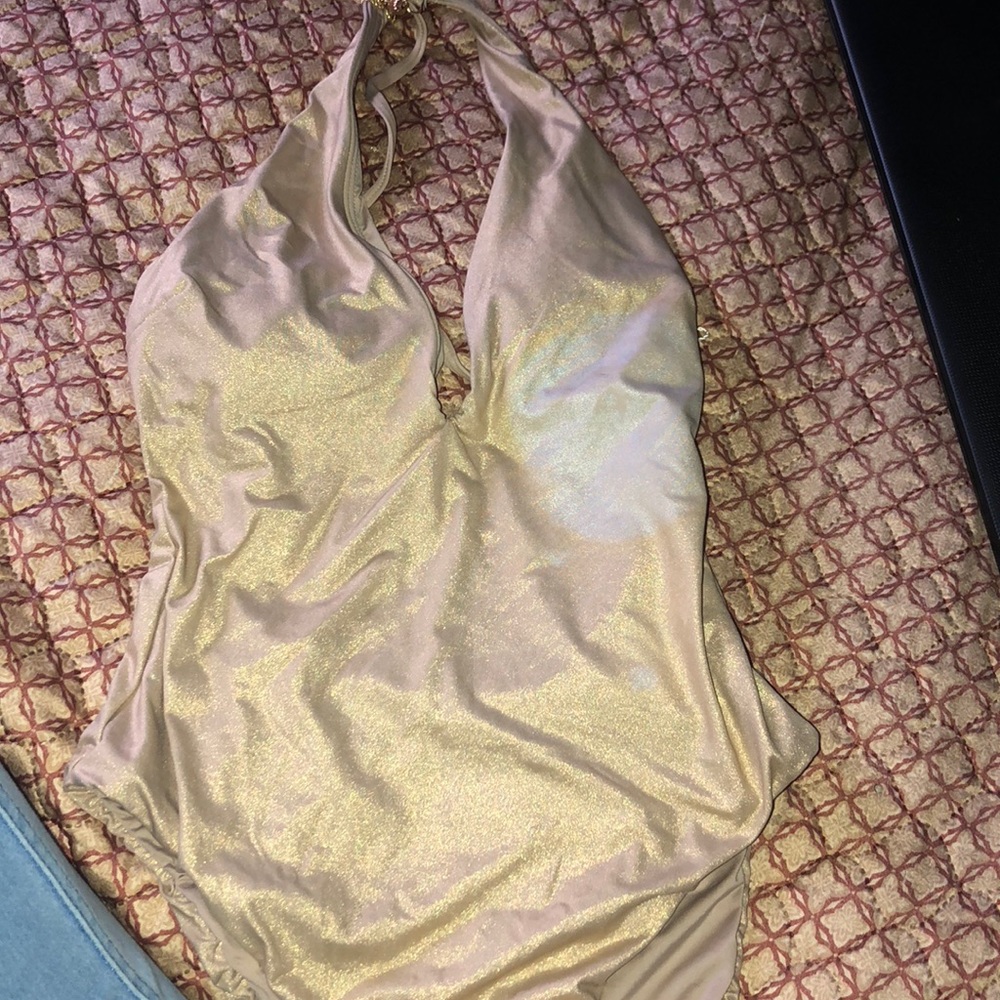 Sparkly bathing suit!